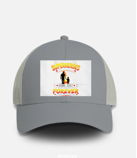 Not All Superheroes Wear Capes Dad Cap | Father's Day Trucker Cap Gift for Dad
