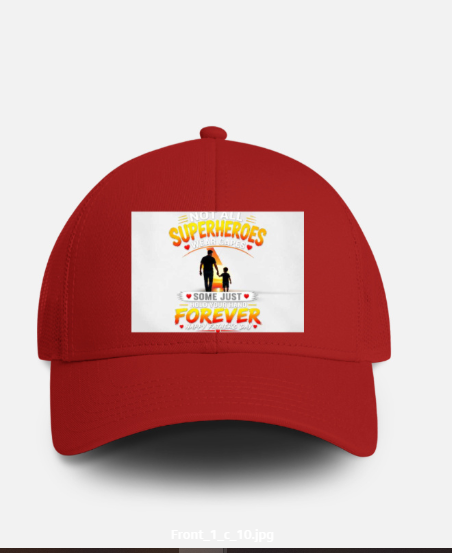 Not All Superheroes Wear Capes Dad Cap | Father's Day Trucker Cap Gift for Dad