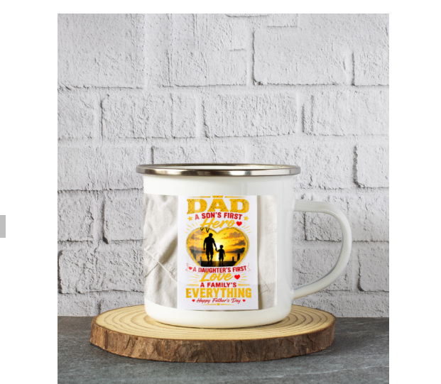 ❤️ Dad's First Hero & Family's Everything Mug